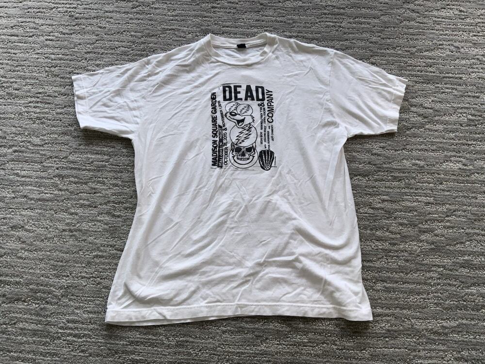 Dead & Company Co TShirt 2015 Madison Square Garden Size L